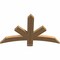 Ekena Millwork Alberta Smooth Timber Gable Bracket, Western Red Cedar, 36"W x 23"H x 1 1/2"D x 3 1/2"F, 15/12 Pitch GBW036X23X0204ALB00SWR - alternate 4